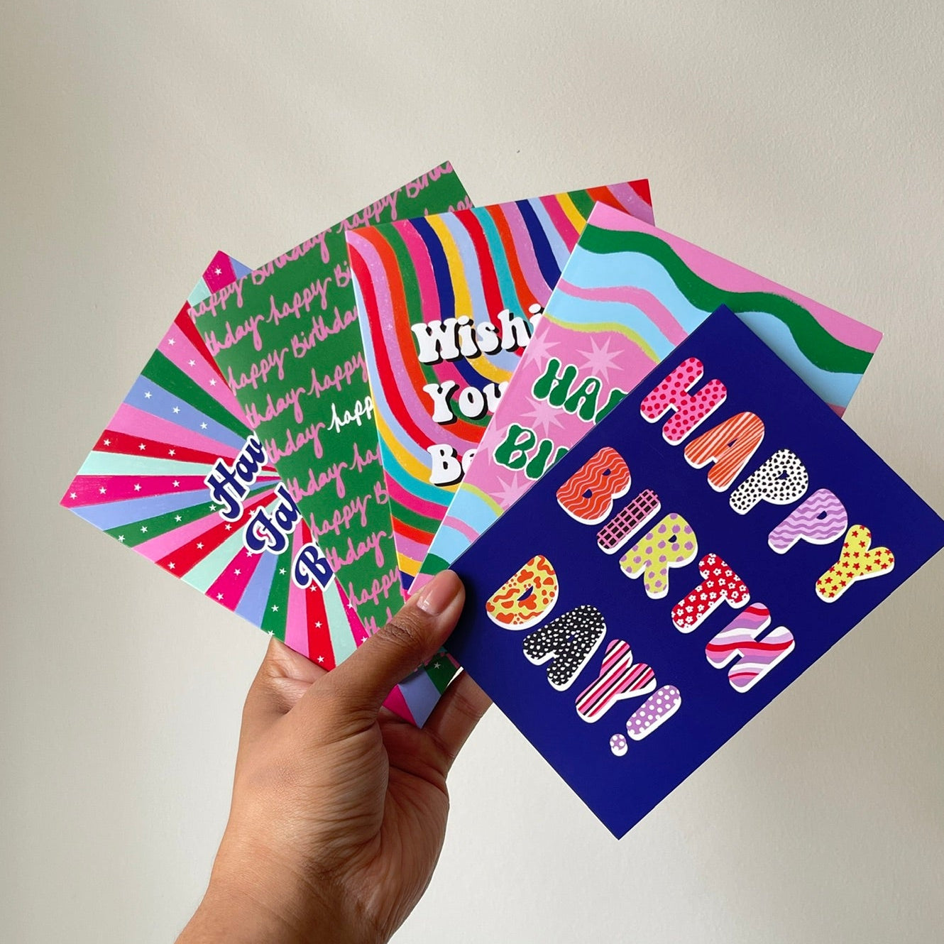 Birthday Collection Cards Set of 10