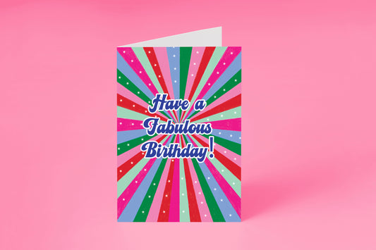Fabulous Birthday Card