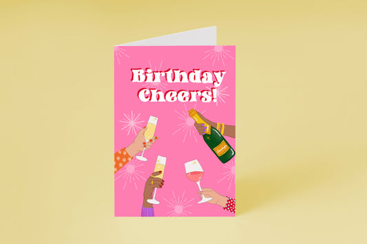 Birthday Cheers Greeting Card